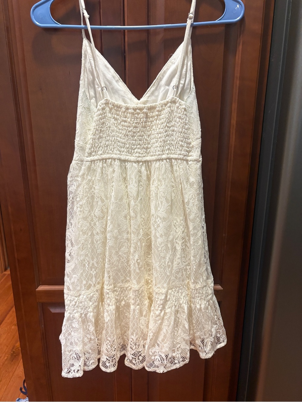 White Lace Dress - Picture 2 of 4